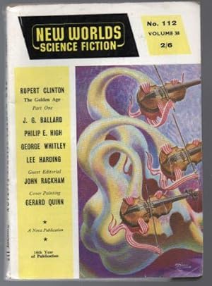 Bild des Verkufers fr New Worlds Science Fiction No 112 Vol 38 November 1961 zum Verkauf von Raymond Tait