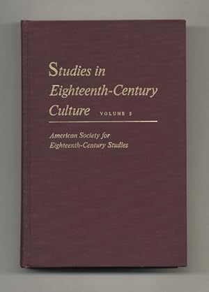 Bild des Verkufers fr Studies in Eighteenth-Century Culture -1st Edition/1st Printing zum Verkauf von Books Tell You Why  -  ABAA/ILAB
