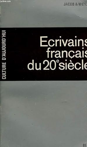 Bild des Verkufers fr ECRIVAINS FRANCIS DU 20e SIECLE zum Verkauf von Le-Livre