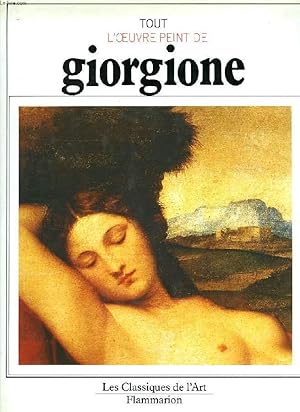 Immagine del venditore per TOUT L'OEUVRE PEINT DE GIORGIONE venduto da Le-Livre