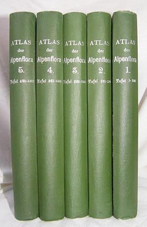 Bild des Verkufers fr Atlas der Alpenflora. Herausgegeben vom Deutschen und Oesterreichischen Alpenverein. zum Verkauf von C. Arden (Bookseller) ABA