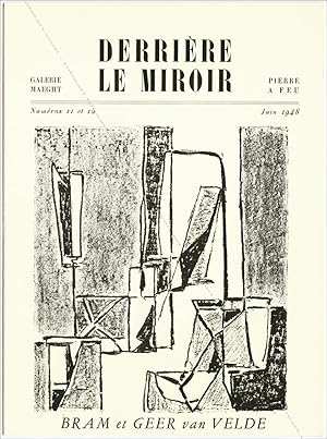 Seller image for Derrire le miroir n11-12. Bram et Geer VAN VELDE. for sale by Librairie-Galerie Dorbes Tobeart