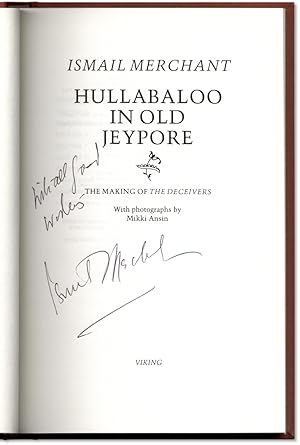 Hullabaloo In Old Jeypore: The Making of The Deceivers.