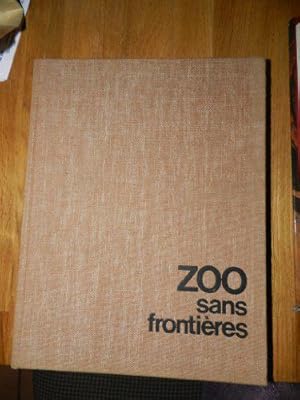 Imagen del vendedor de Zoo sans frontieres. animaux d'afrique orientale. a la venta por JLG_livres anciens et modernes