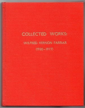 Collected Works: Wilfred Vernon Farrar (1920-1977)