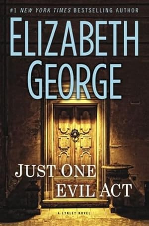 Immagine del venditore per George, Elizabeth | Just One Evil Act | Signed First Edition Copy venduto da VJ Books