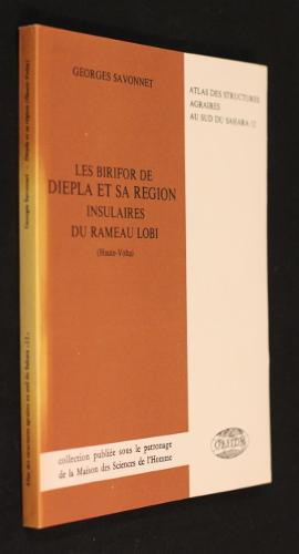 Image du vendeur pour Les birifor de Diepla et sa rgion insulaires de rameau Lobi (Haute-Volta) (Atlas des Structures agraires au Sud du Sahara n12) mis en vente par Abraxas-libris