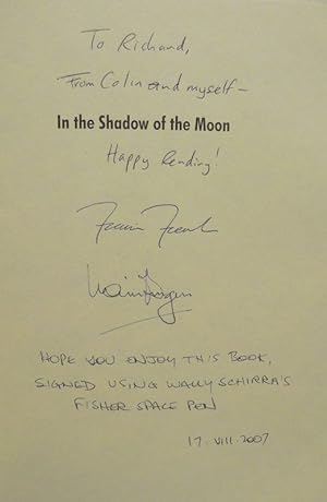 Bild des Verkufers fr IN THE SHADOW OF THE MOON. A Challenging Journey to Tranquility, 1965-1969 [SIGNED] zum Verkauf von RON RAMSWICK BOOKS, IOBA