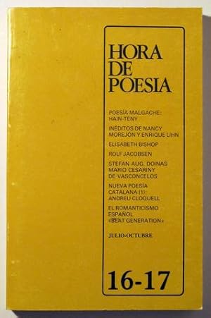 Imagen del vendedor de HORA DE POESIA. Nm. 16 - 17. Julio - octubre 1978 a la venta por Llibres del Mirall