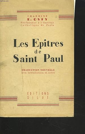 Bild des Verkufers fr LES EPITRES DE SAINT-PAUL. zum Verkauf von Le-Livre