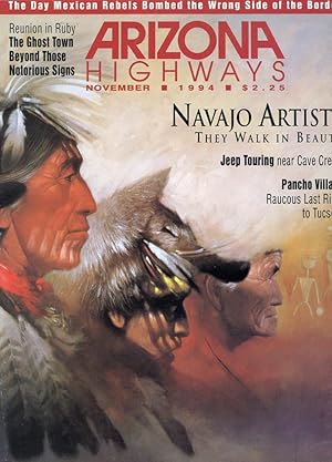 ARIZONA HIGHWAYS : November 1994, Volume 70, No 11