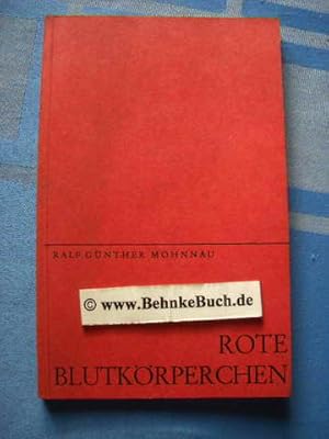 Imagen del vendedor de Rote Blutkrperchen : Gedichte. a la venta por Antiquariat BehnkeBuch
