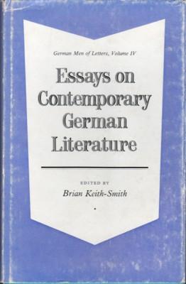 Immagine del venditore per Essays on Contemporary German Literature. German Men of Letters, Volume IV venduto da Reflection Publications