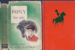 Seller image for PONY FOR SALE, First American Edition HC w/DJ for sale by Larimar Animal Books