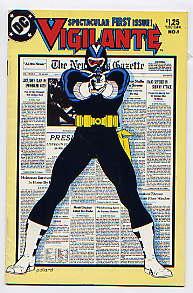 Seller image for VIGILANTE ISSUE NO 1(NOVEMBER 1983): COMIC: SIGNED COPY for sale by TARPAULIN BOOKS AND COMICS