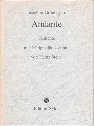 Image du vendeur pour Andante : Gedichte. Mit 1 Originalholzschnitt von Heinz Stein mis en vente par Bcher bei den 7 Bergen