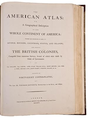 The American Atlas: or, a geographical description of the whole continent of America: wherein are...