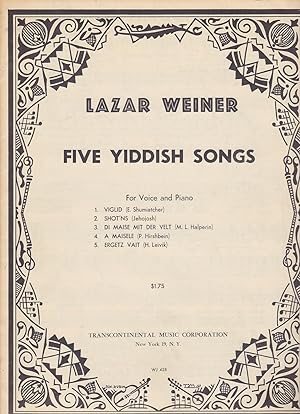 Five Yiddish Songs