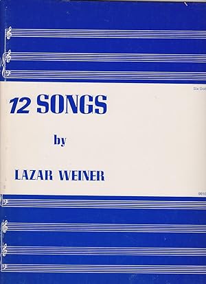 Seller image for 12 SONGS 12 lider lieder for sale by Meir Turner
