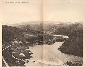 La Station paléolithique au Saut-du-Perron, près Villerest (Loire)