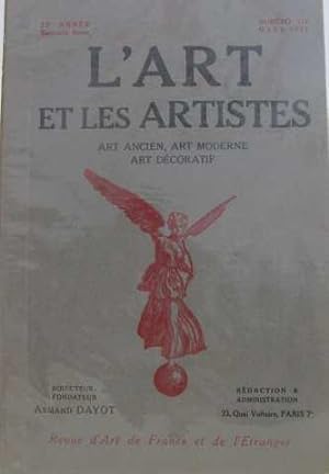 Immagine del venditore per L'art et les artistes n115 mars 1931 venduto da crealivres