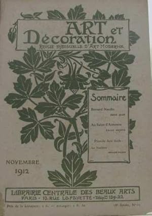 Art et décoration n°11 novembre 1912