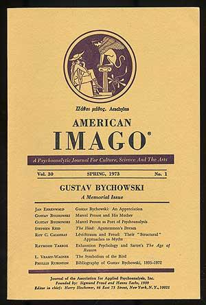 Bild des Verkufers fr American Imago, A Psychoanalytic Journal for Culture, Science and the Arts: Volume 30, Spring 1973, Number 1 zum Verkauf von Between the Covers-Rare Books, Inc. ABAA