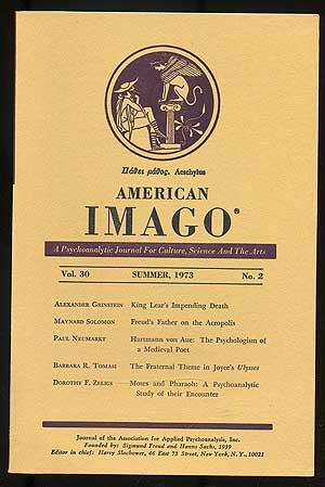 Bild des Verkufers fr American Imago, A Psychoanalytic Journal for Culture, Science and the Arts: Volume 30, Summer 1973, Number 2 zum Verkauf von Between the Covers-Rare Books, Inc. ABAA