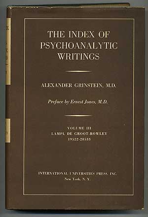 Imagen del vendedor de The Index of Psychoanalytic Writings: Volume III, Lampl de Groot - Rowley (19522-28533) a la venta por Between the Covers-Rare Books, Inc. ABAA