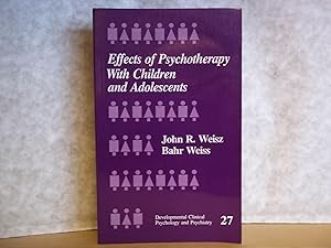 Bild des Verkufers fr Effects of Psychotherapy with Children and Adolescents zum Verkauf von Carmarthenshire Rare Books