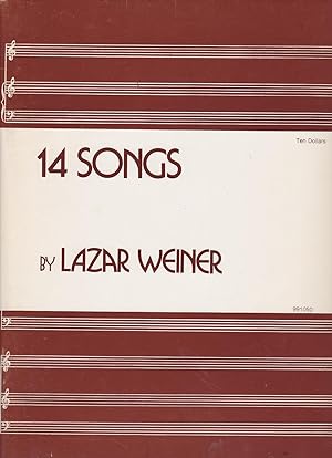 Seller image for 14 SONGS 14 lider lieder for sale by Meir Turner
