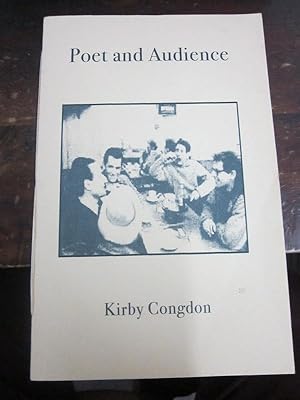 Imagen del vendedor de Poet and Audience a la venta por Atlantic Bookshop