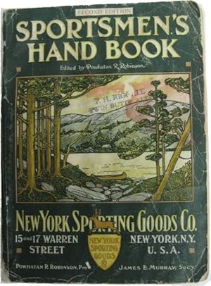 Sportsmen's Hand Book [Cover Title]