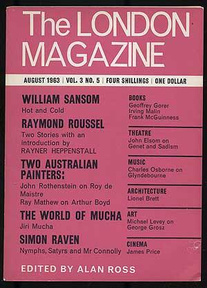 Seller image for The London Magazine: August 1963, Volume 3, Number 5 for sale by Between the Covers-Rare Books, Inc. ABAA