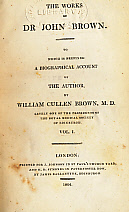 Image du vendeur pour The Works of Dr John Brown. To which is Prefixed a Biographical Account of the Author. 3 volume set mis en vente par Barter Books Ltd