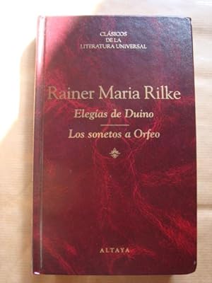 Imagen del vendedor de Elegas de Duino. Los sonetos a Orfeo a la venta por Llibres Capra