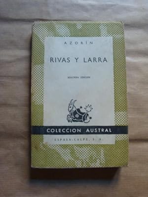 Imagen del vendedor de Rivas y Larra a la venta por Llibres Capra