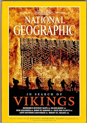 The National Geographic Magazine / May, 2000. Vikings; Denmark Ships; Silver Queen;New Caledonia;...