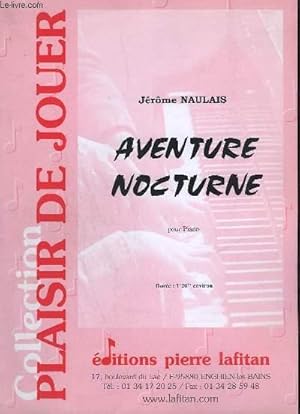 Image du vendeur pour AVENTURE NOCTURNE - POUR PIANO. mis en vente par Le-Livre