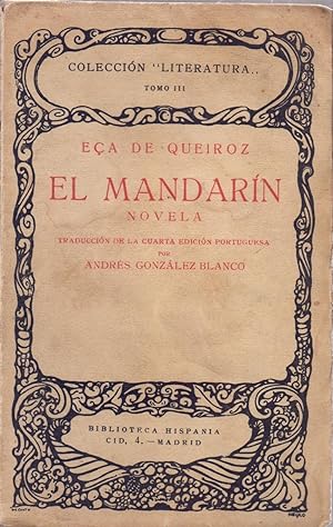 Bild des Verkufers fr EL MANDARIN zum Verkauf von Libreria 7 Soles