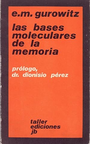 Bild des Verkufers fr LAS BASES MOLECULARES DE LA MEMORIA zum Verkauf von Libreria 7 Soles