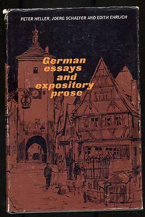 Seller image for German Essays and Expository Prose for sale by Between the Covers-Rare Books, Inc. ABAA