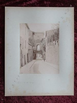 Image du vendeur pour Photographie ancienne : Italia, Siena (Sienne) - via della Speranza. mis en vente par Librairie Ancienne Richard (SLAM-ILAB)