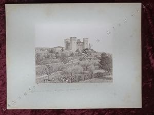 Image du vendeur pour Photographie ancienne : Italia, Siena : Environs de Sienne - Castello Delle Quattro Torra (le chteau aux quatre tours). mis en vente par Librairie Ancienne Richard (SLAM-ILAB)