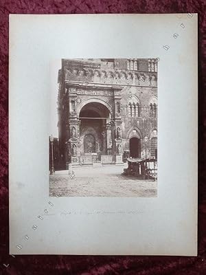 Image du vendeur pour Photographie ancienne : Italia, Siena (Sienne) - Cappella/Chapelle de la Piazza del Campo (1348-1376)-1460. mis en vente par Librairie Ancienne Richard (SLAM-ILAB)