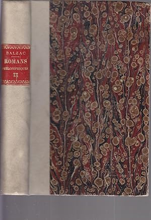 Oeuves de M. de Balzac: Romans et contes philosophiques. Tome II
