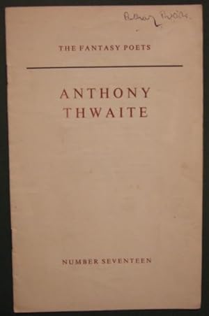 The Fantasy Poets Anthony Thwaite