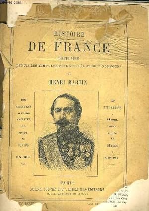 Bild des Verkufers fr HISTOIRE DE FRANCE POPULAIRE DEPUIS LES TEMPS LES PLUS RECULES JUSQU'A NOS JOURS - 45E SERIE - second empire - affaires intrieures lections de 1863 - affdaires de pologne eet de danemark - affaires intrieures - algrie . zum Verkauf von Le-Livre