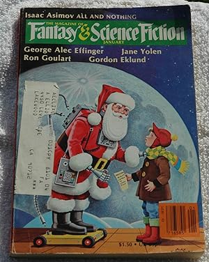 Seller image for The Magazine of Fantasy and Science Fiction January 1981 for sale by Preferred Books