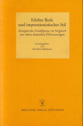 Seller image for Erlebte Rede und impressionistischer Stil for sale by SKULIMA Wiss. Versandbuchhandlung